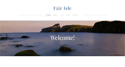 Desktop Screenshot of fairisle.org.uk